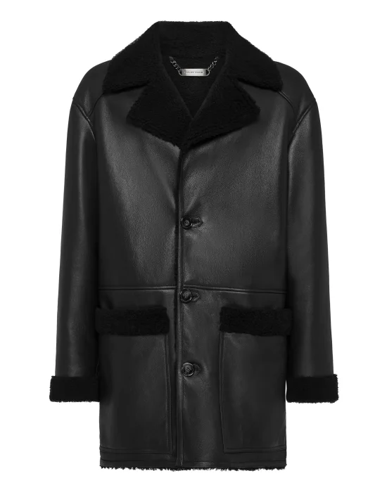 Long Shearling Jacket