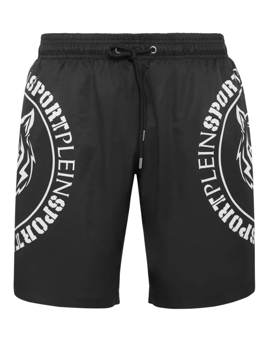 Long Swim-Trunks Tiger