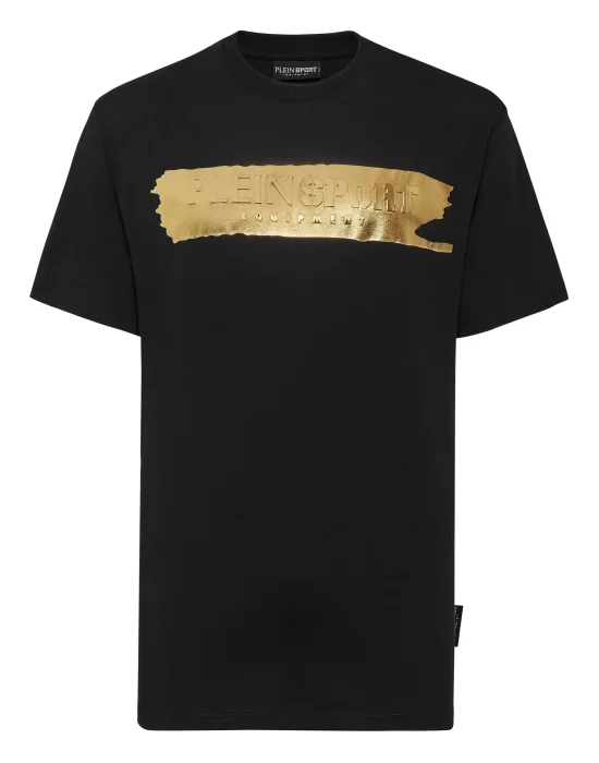 T-shirt Round Neck SS Silver Brush