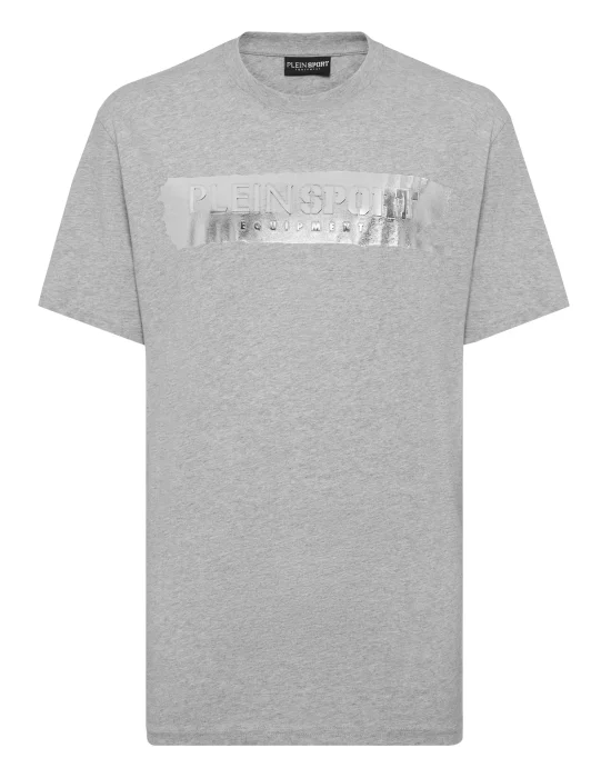 T-shirt Round Neck SS Silver Brush