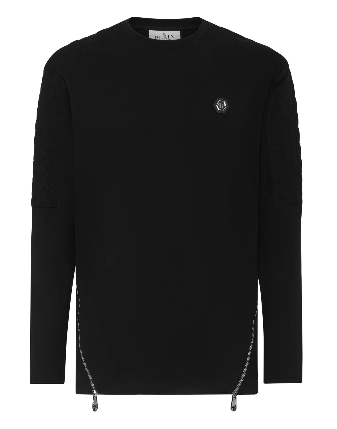 Long-sleeve T-Shirt Snake, цвет: Черный