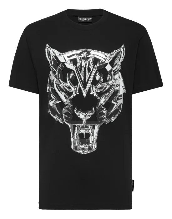 T-shirt Round Neck SS Chrome Tiger