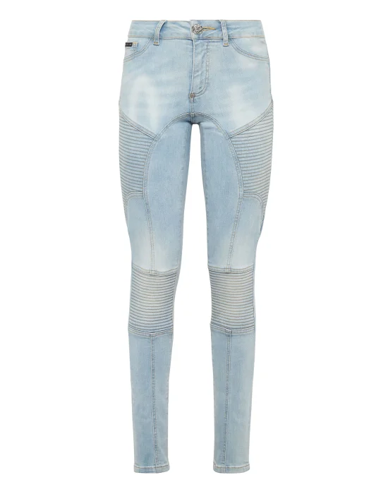 Denim Low Waist Jeggins
