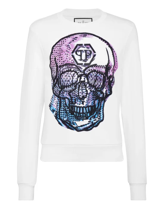 Sweatshirt LS Skull