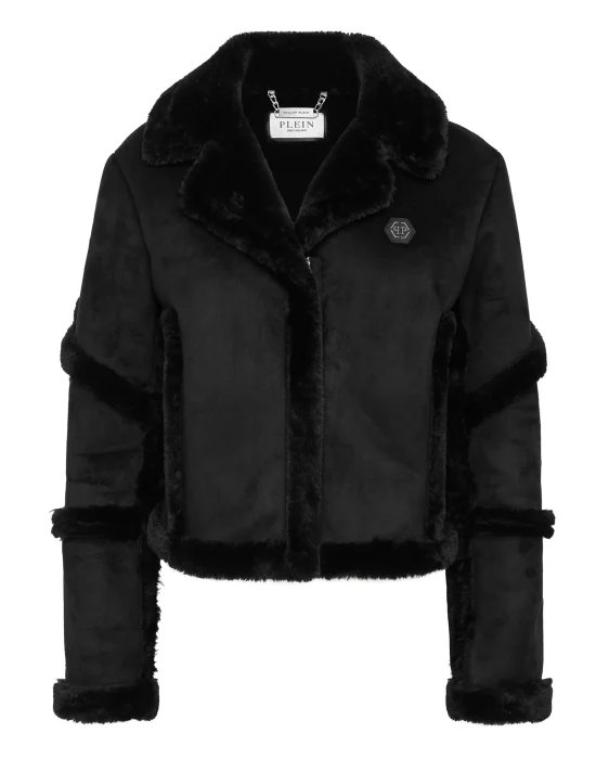 Eco Shearling Jacket Skull&Bones