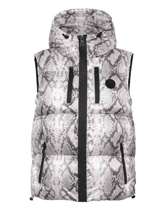 Nylon Puffer Gilet Pitone