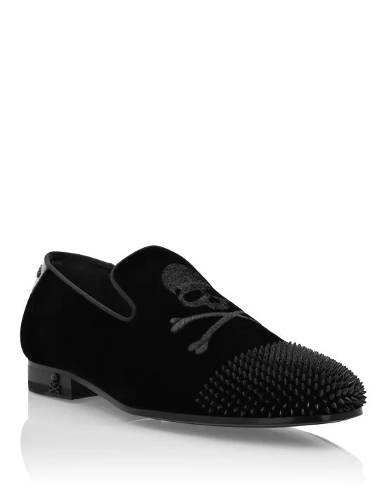 Velvet Loafers Skull&Bones