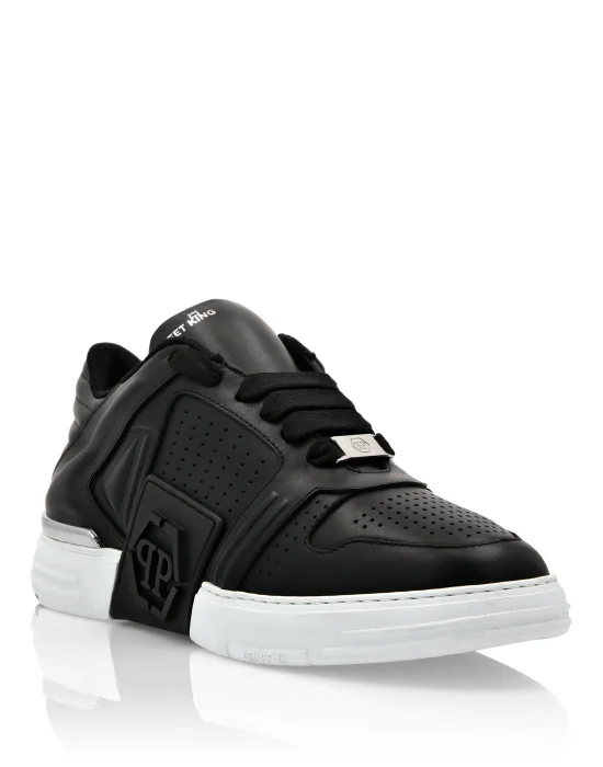 Leather Lo-Top Sneakers