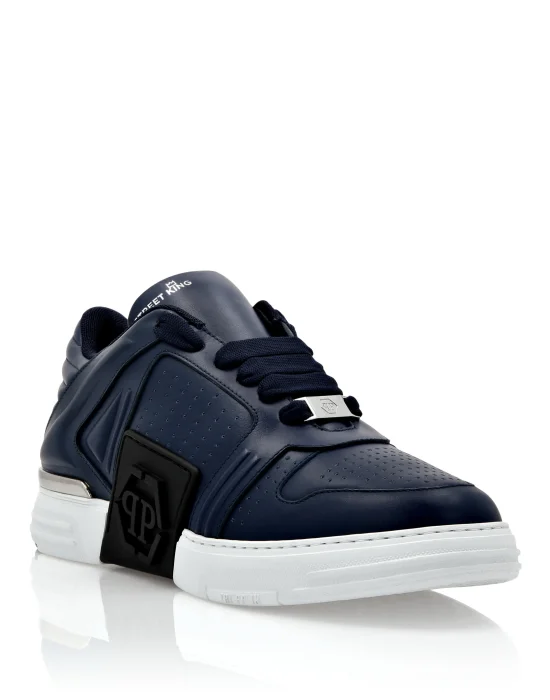 Leather Lo-Top Sneakers