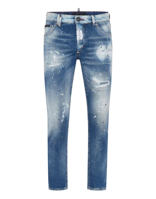 Denim Skinny Fit Trousers