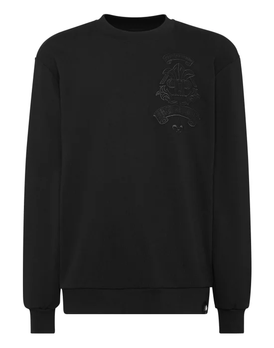 Sweatshirt Round Neck Gothic Plein