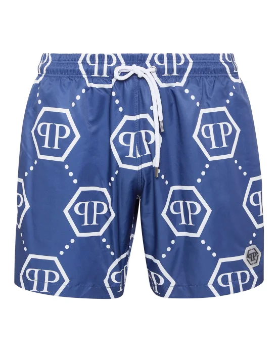 Short Swim Boxer Monogram