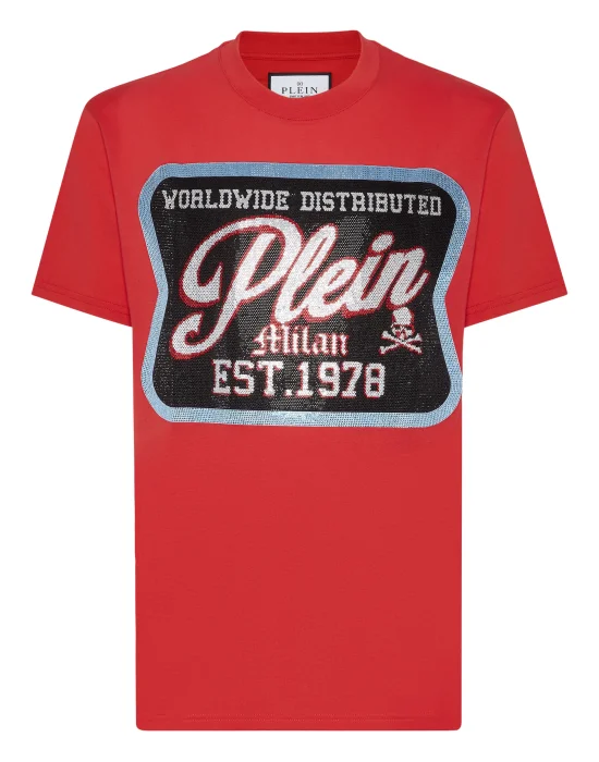 T-shirt Round Neck SS With Patch