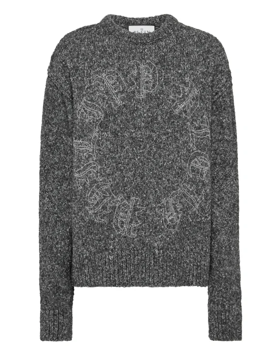 Pullover Round Neck Gothic Plein