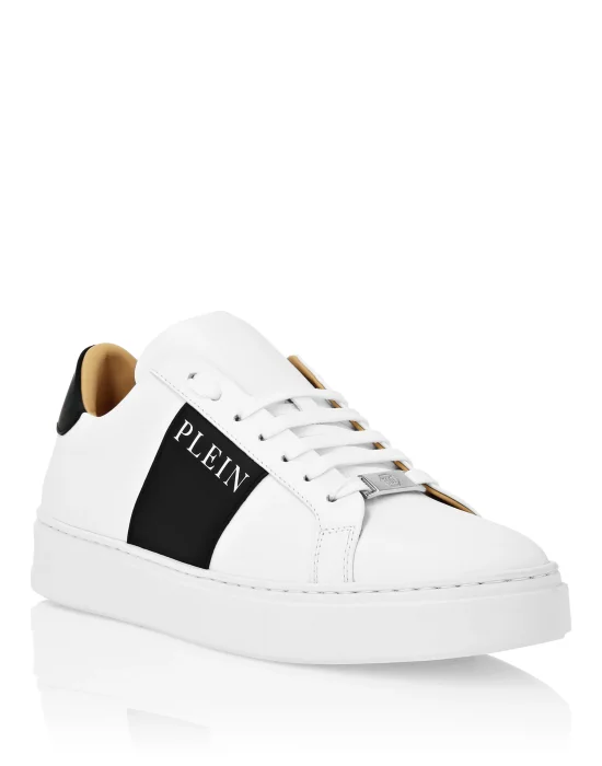 Nappa Leather Lo-Top Sneakers