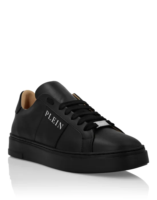 Nappa Leather Lo-Top Sneakers