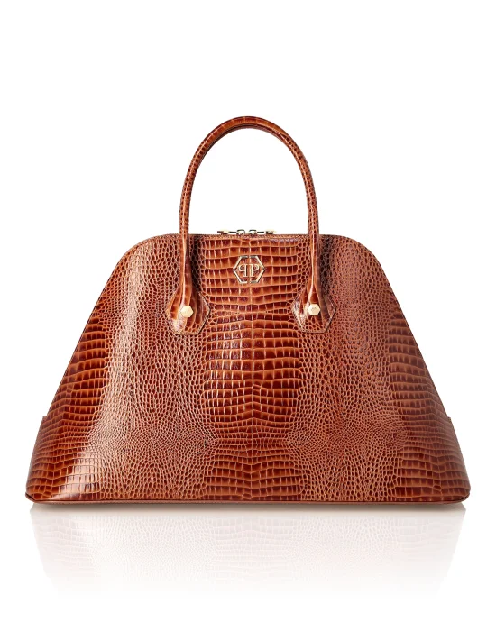 Philipp Plein Majestic Handbag Cocco Large