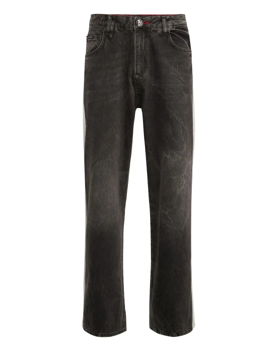 Denim & Fleece Trousers Beach Boy Fit