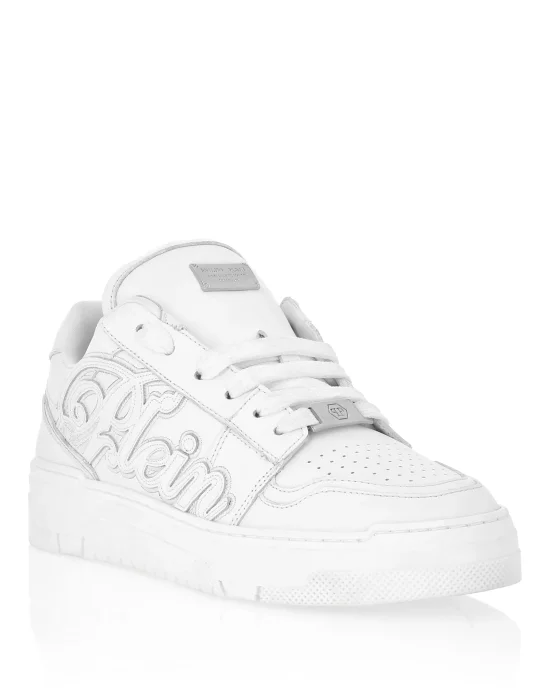 Low Top Sneakers Patch Plein