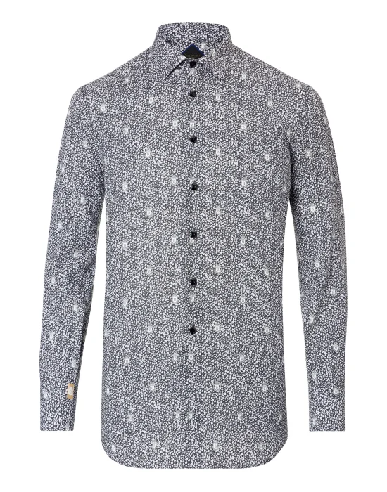 Shirt Silver Cut LS "Matthiew"