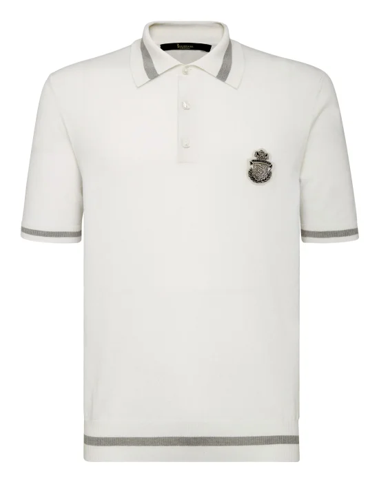 Pullover Polo-Neck SS Crest