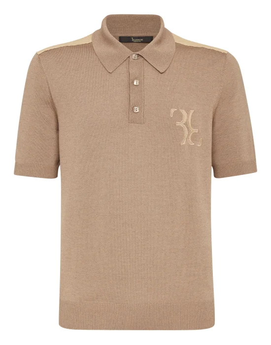 Pullover Polo-Neck SS Double B