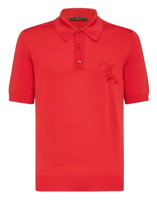 Pullover Polo-Neck SS Double B