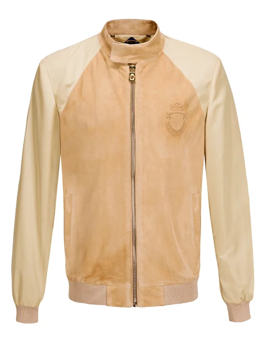 Leather Bomber Crest