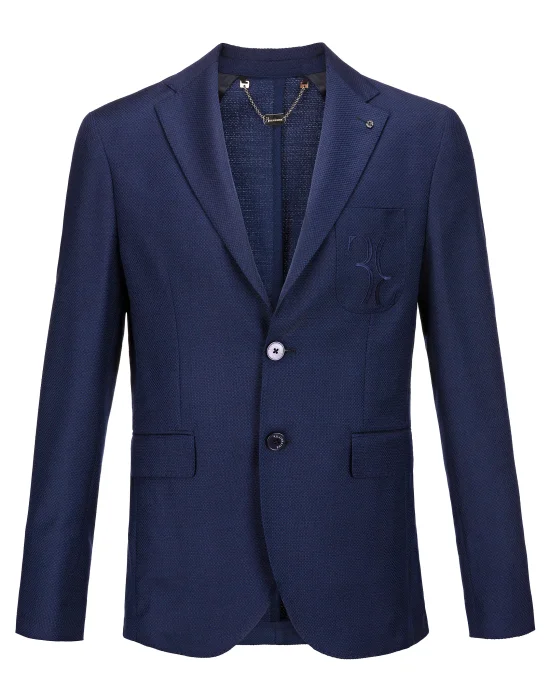 Blazer Slim Fit Double B