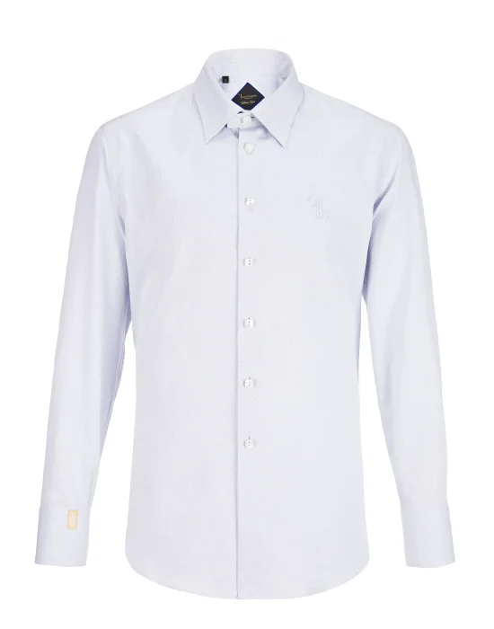 Shirt Silver Cut LS/Milano Double B