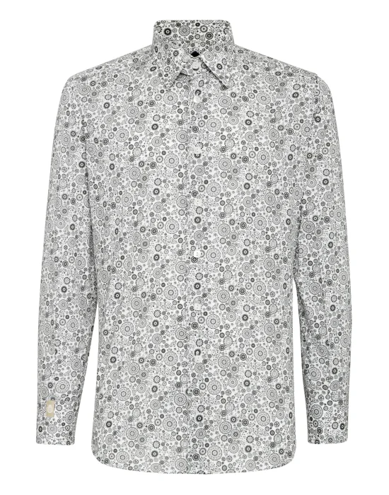 Shirt Silver Cut LS/Milano/Multi/ Original