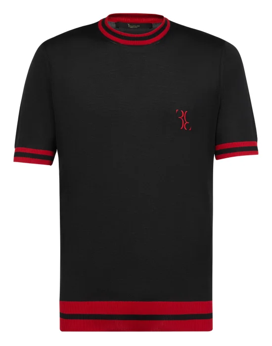 Pullover Round Neck SS Double B