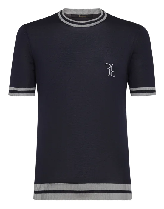 Pullover Round Neck SS Double B