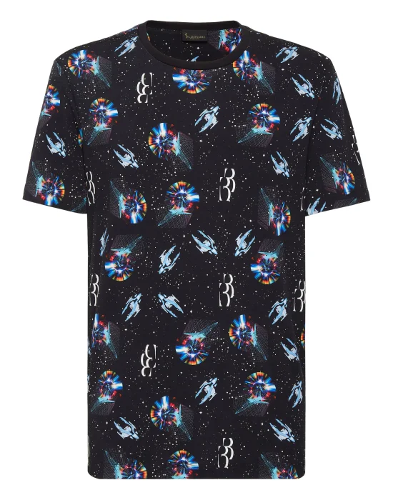 T-shirt Round Neck SS Billionaire in the space