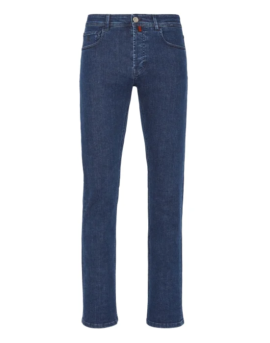 Denim Trousers Super Straight Cut Basic