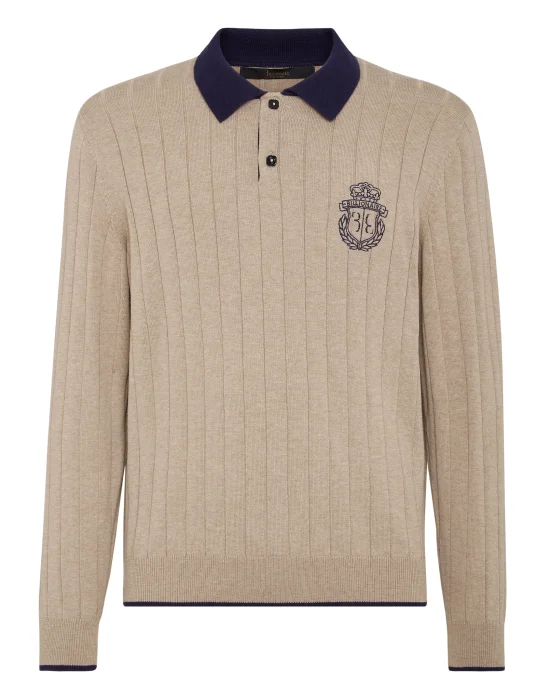Cotton/Wool Pullover LS