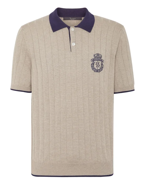 Cotton/Wool Polo Shirt SS