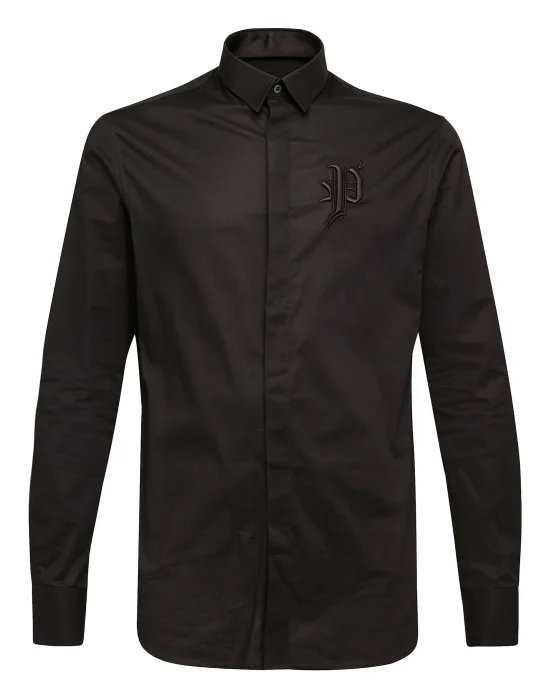 Shirt Platinum Cut LS "Gothic P"
