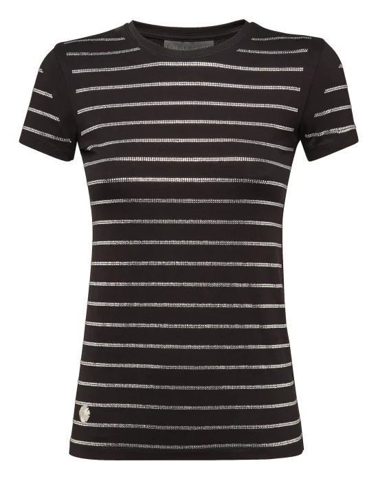 T-shirt Round Neck SS "Strass"
