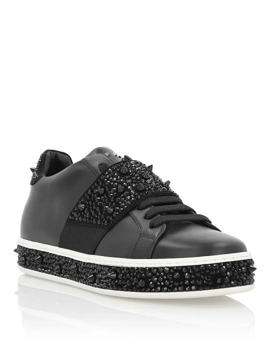 Lo-Top Sneakers "Full of crystal"