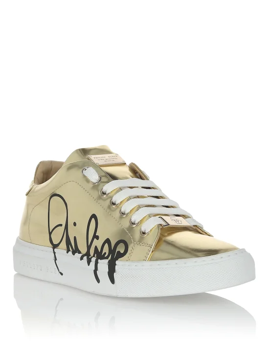 Lo-Top Sneakers "Signature mirror"
