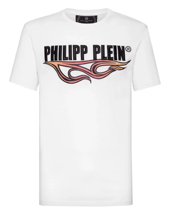 T-shirt Round Neck SS Over Flame