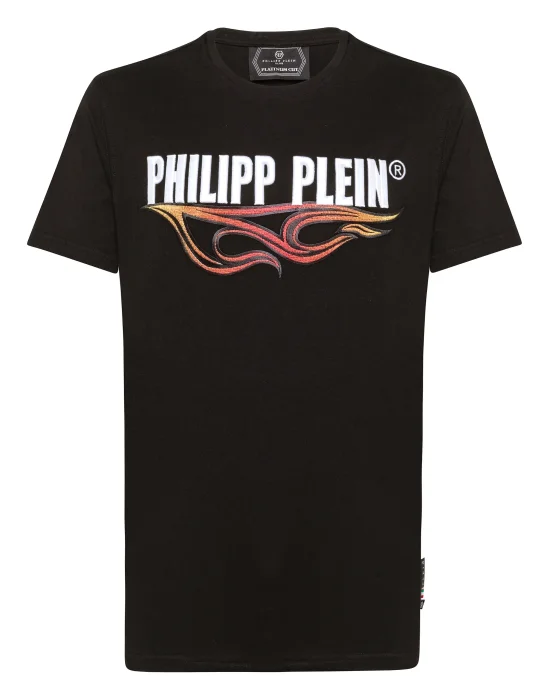 T-shirt Round Neck SS Over Flame