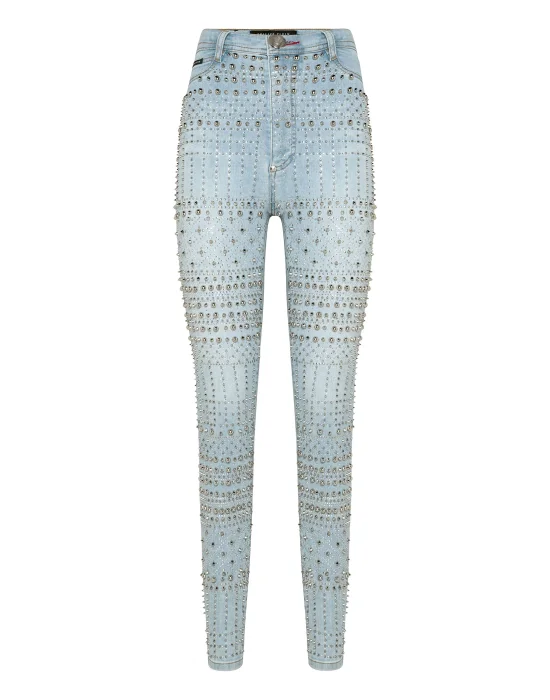 Super High Waist Jegging Gothic Plein