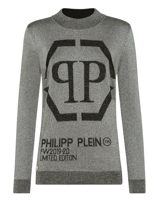 Pullover Round Neck LS Lurex