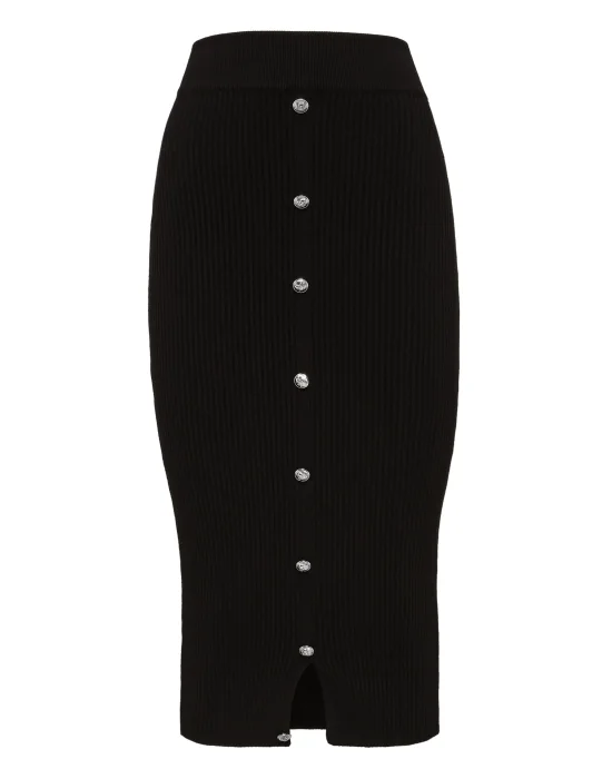 Knit Short Skirt