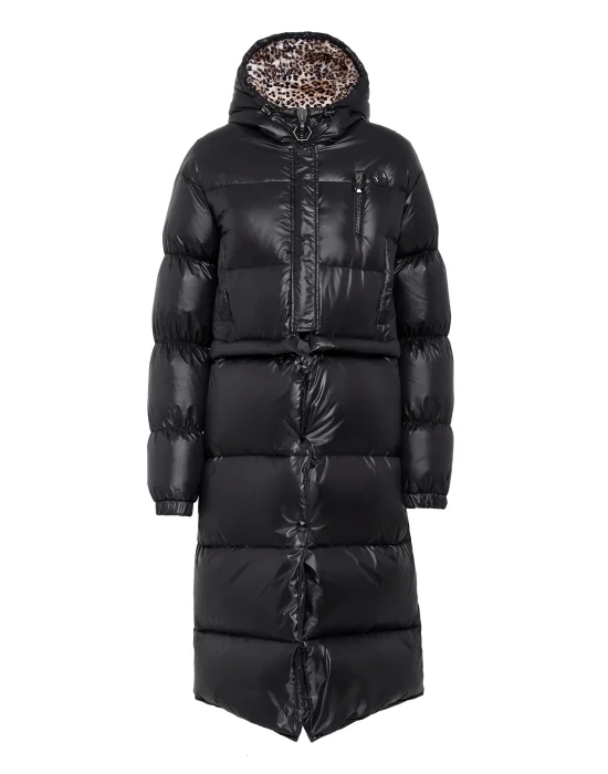 Long Down Jacket Flame