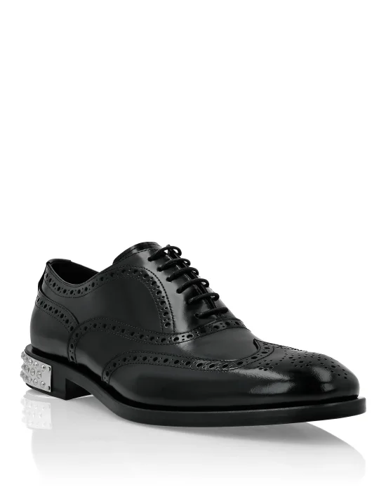 City Shoes in Brushed Leather
