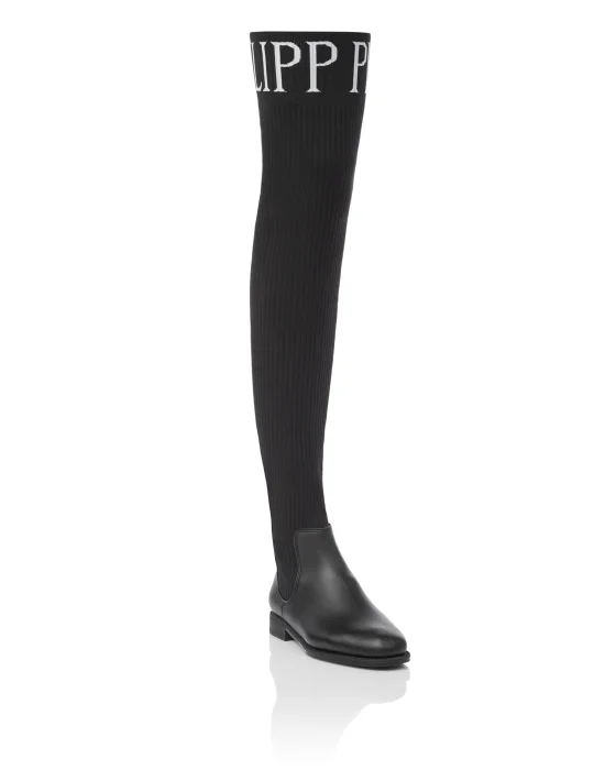 Boots Flat High Philipp Plein TM