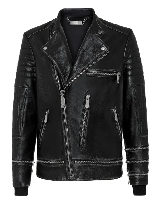 Leather Biker Iconic Plein